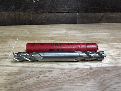 Cleveland Twist Drill Helical Flute Double End Size 7/16 Shank 1/2