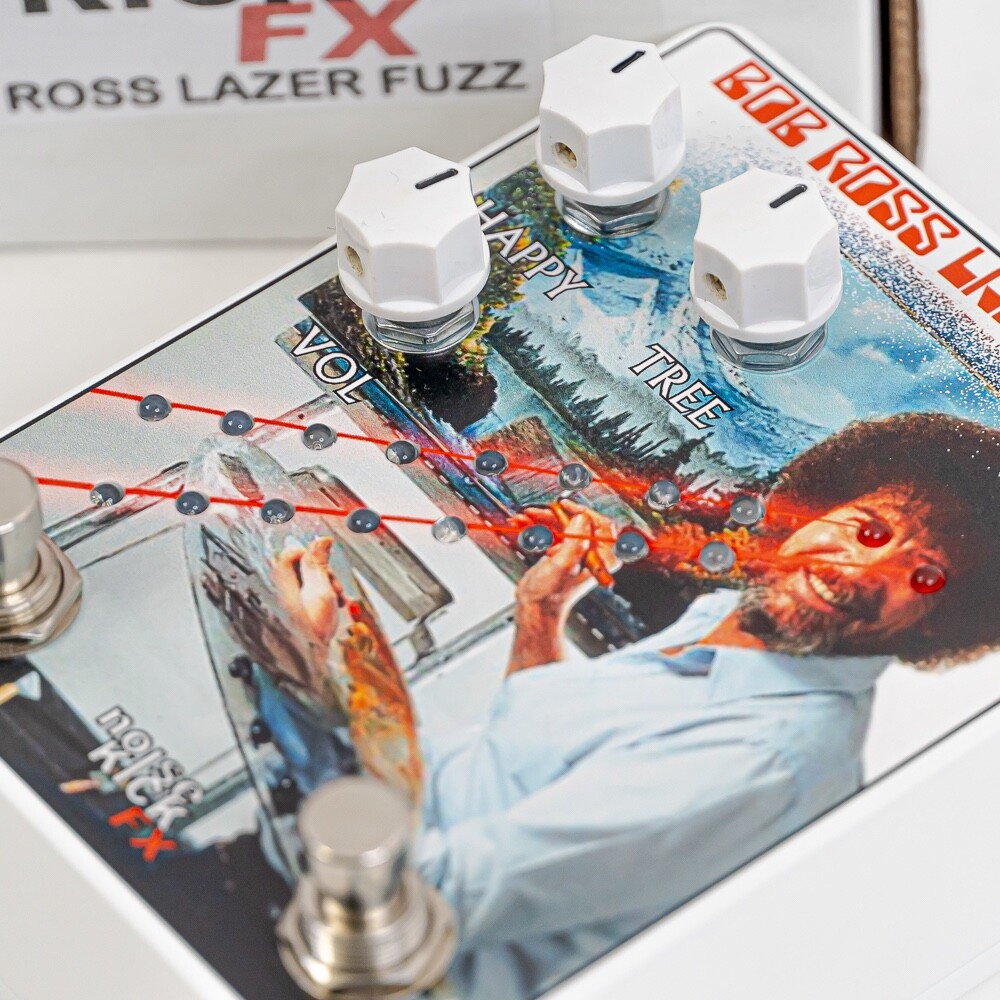NoiseKick FX Bob Ross Lazer Fuzz Guitar Effect Pedal - New | eBay