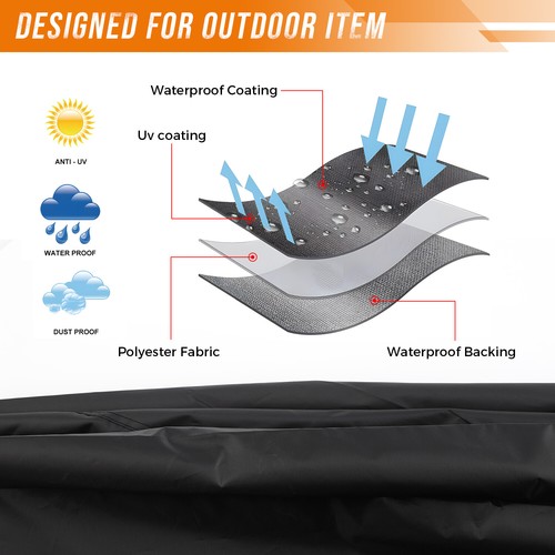 Large Waterproof ATV Quad Bike 4 Wheeler Cover Outdoor Rain Dust Protection NEW - Picture 15 of 20