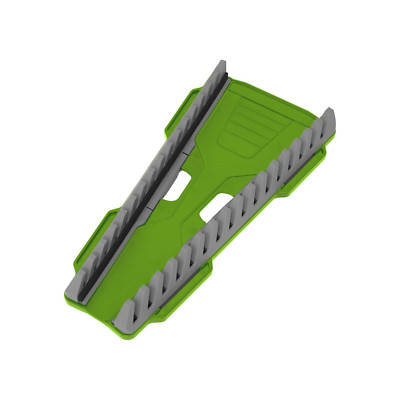 Sealey WR11HV Reversible Storage Spanner Rack For 16 Spanners Hi Viz Green