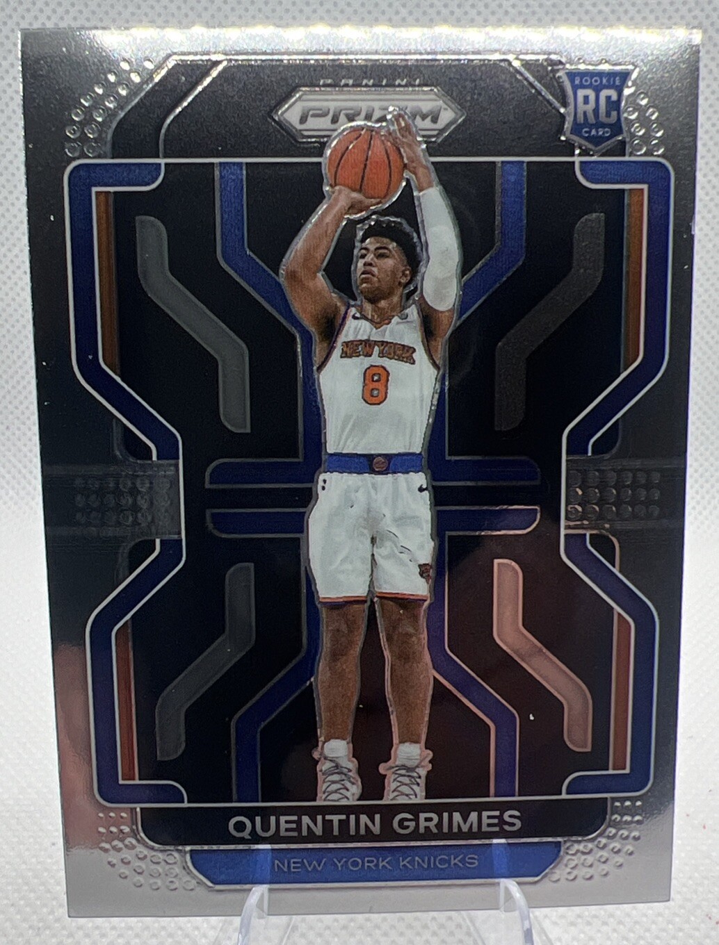 2021-22 Panini Prizm - Silver Prizm #285 Quentin Grimes (RC)