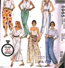 5965 Vintage McCalls SEWING Pattern Misses Lo...