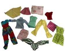 MIXED BARBIE DOLL FASHION And Unbranded Clothes Lot