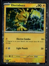 Electabuzz 125/165 Cosmos Holo Promo Pokémon 151 Pokémon TCG Near Mint