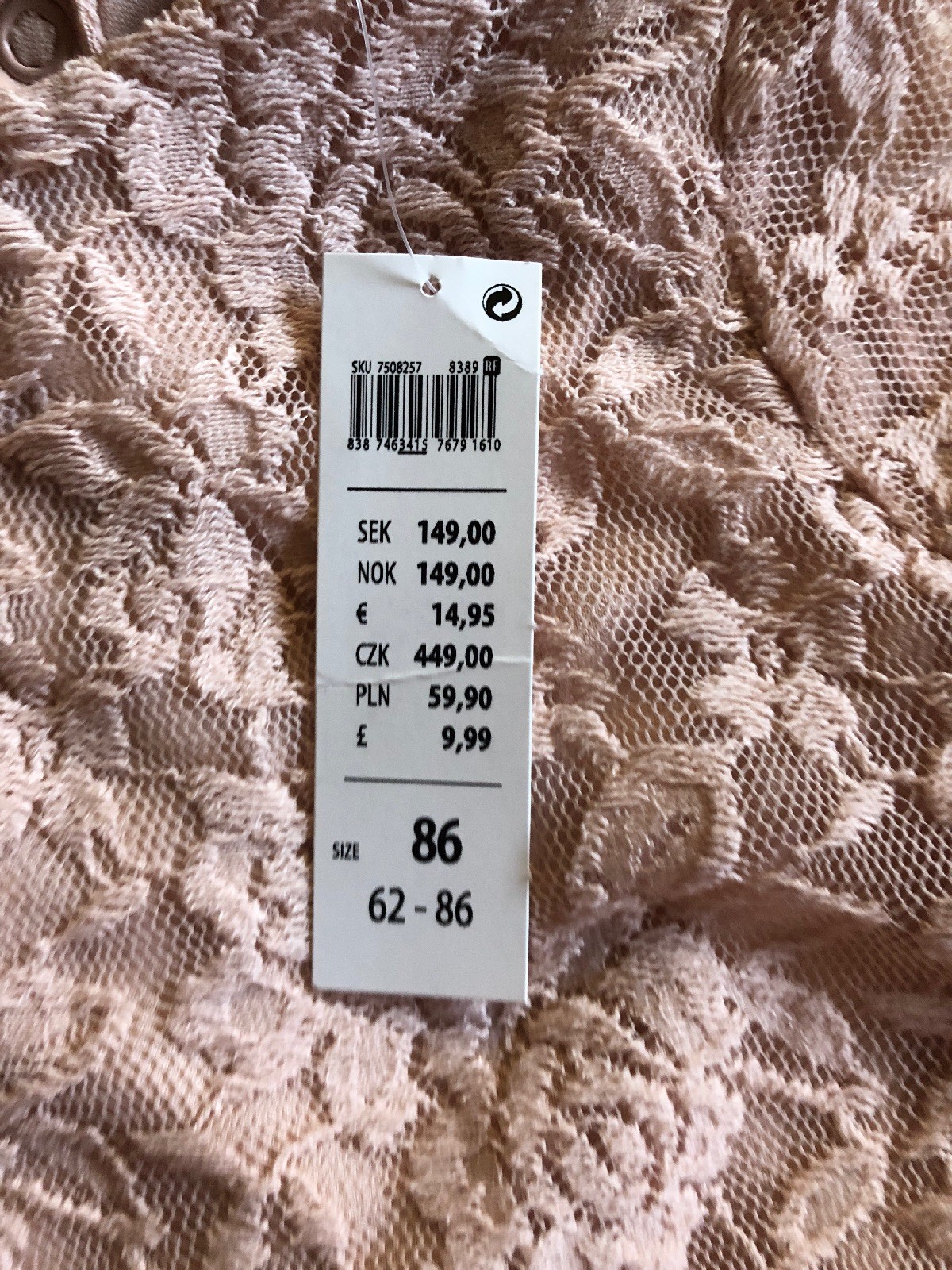 Baby Girls Clothes 1218 Months Old Pink Lace Dress eBay