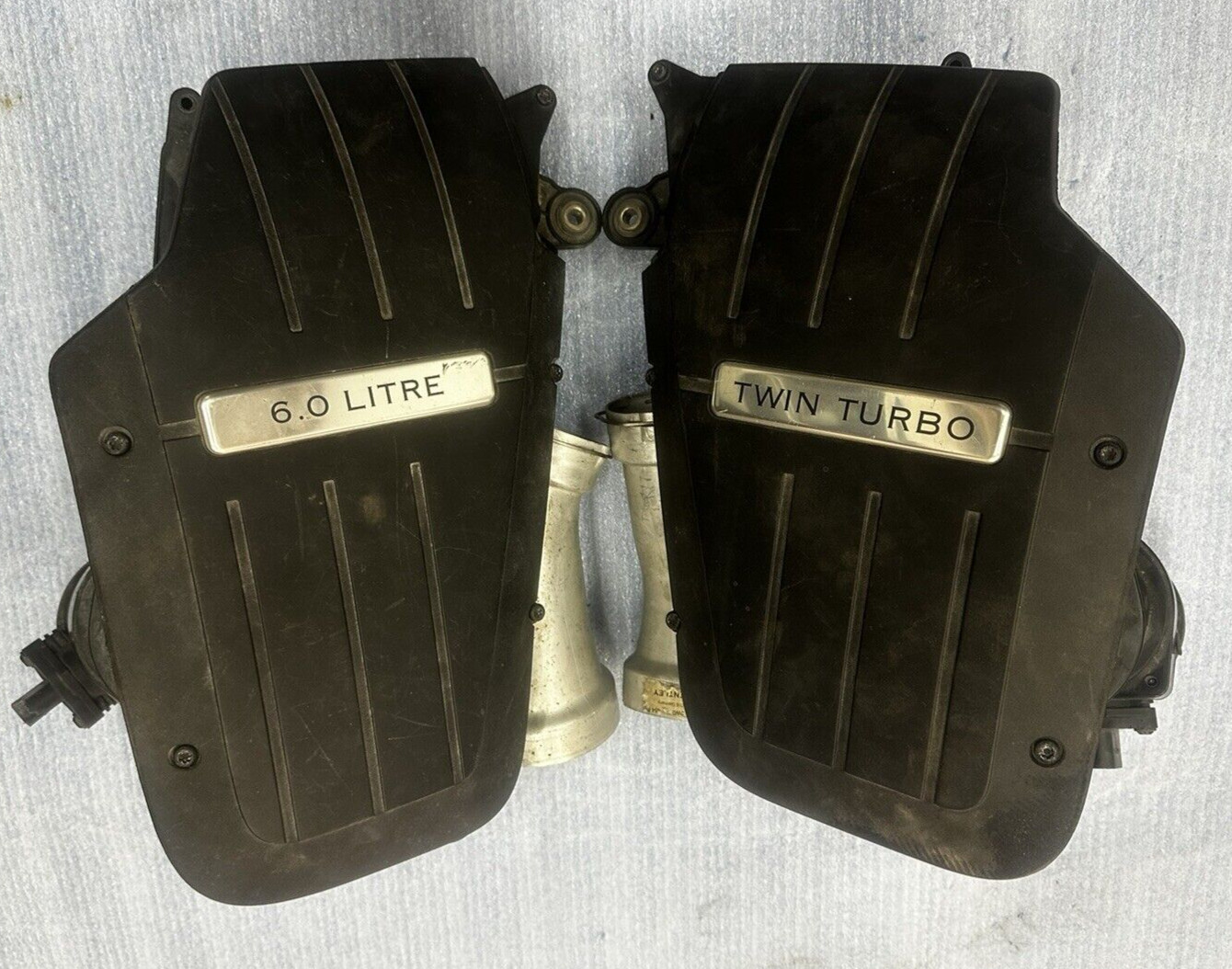 03-12 Bentley Continental GTC GT 6.0L Left Side Air Intake Cleaner Box OEM 62k