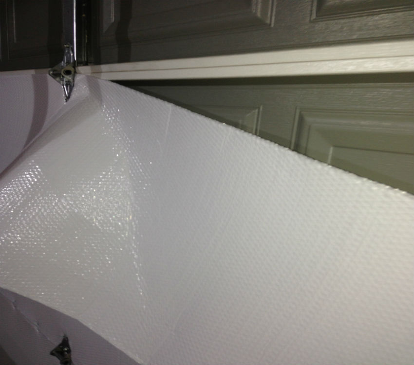 NASA Tech Reflective White Foam Core Garage Door Insulation Kit - R9 Value, 9' X 8' Panel 2 thumbnail image