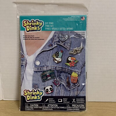 Shrinky Dinks DIY Pins 