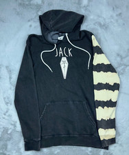 Jack Skellington Hoodie Small Black Nightmare before Christmas Disney