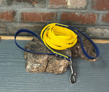 Biothane Standard Dog Leash w/Traffic Handle 5/8" width 10' USA Made