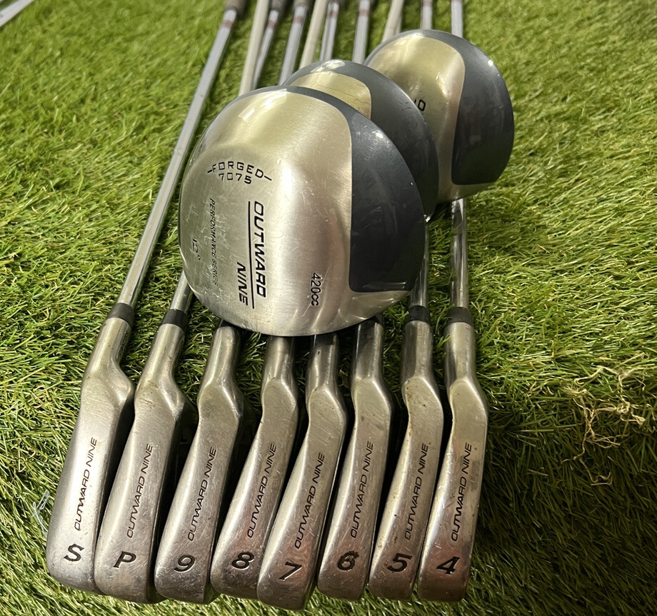 Outward Nine Performance Series, Driver, 3,5 Woods Graphite, 4-9,PW, SW Steel RH