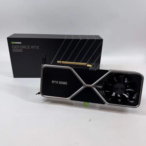 NVIDIA 3080 Founder's Edition 10GB DDR6 Graphics Card PG133A CIB WORKS