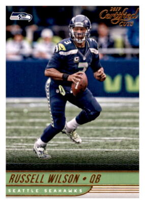 2017 Certified Cuts Russell Wilson NFL Base Card PWE Set Break Seahawks #22
