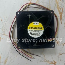 SANYO 9WV0924P1H001 IP68 24VDC 1.6A 9CM 4-Wire Inverter Waterproof Cooling Fan