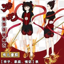 na zha Cosplay Costume Short Sleeve Men Jumpsuit Pajama Clothes Leisure Wear