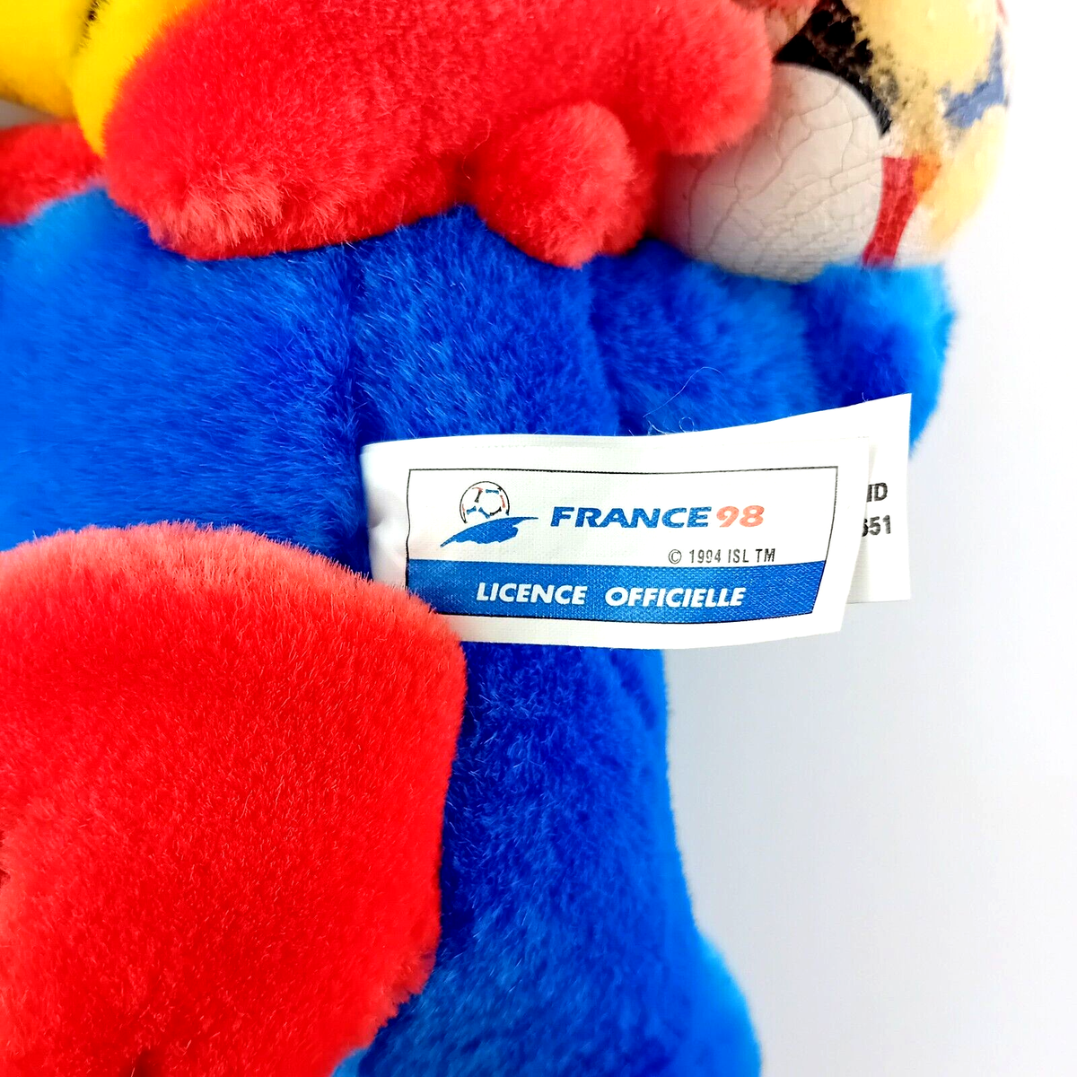 Footix Cockerel Soft Toy 25cm Football Soccer Mascot FIFA World