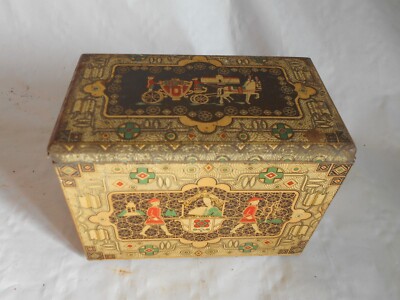 Vintage Blechdose Schokoladendose Cote D'or 30er Jahre Brüssel Belgien