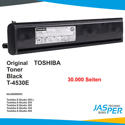 Original Toshiba Toner T-4530E 6AJ00000055 eStudio 205 255 305 355 455 30K Seit