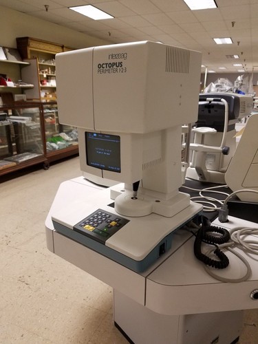 interzeag octopus perimeter 1-2-3 visual field analyzer