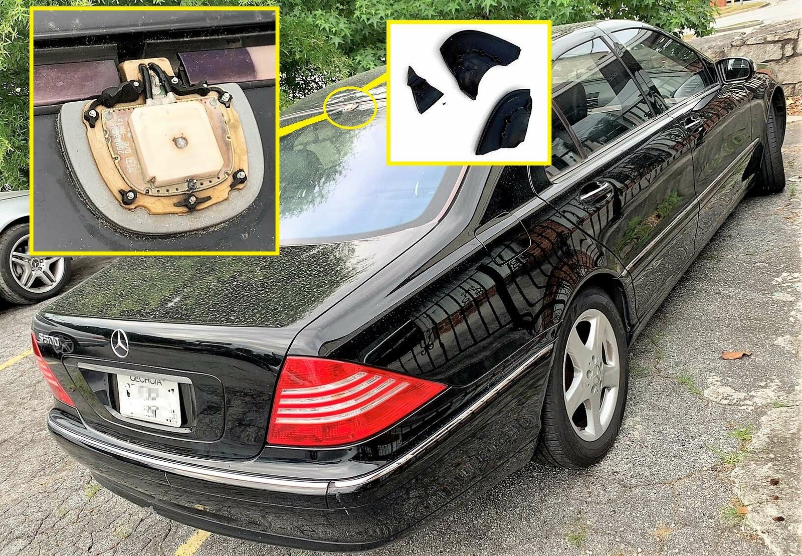 reinforced-roof-gps-radio-antenna-cover-black-for-mercedes-w220-s430