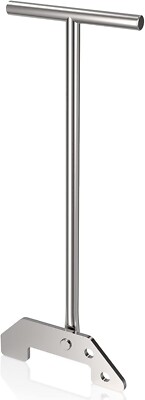 Garbage Disposer Unjamming Wrench Silver Garbage Disposal Wrench Tool Garbage