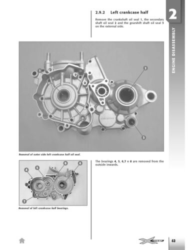 2022 X TRAINER 300 2T 300 2 Stroke Engine service manual.. - Bild 12 von 12