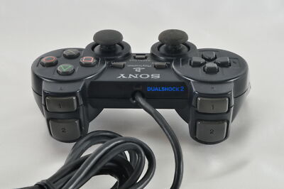 Play Station 2 Sony PS2 Black Console controller Japan