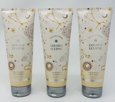 Bath Body Works GOLDEN ECLIPSE Body Cream set of 3