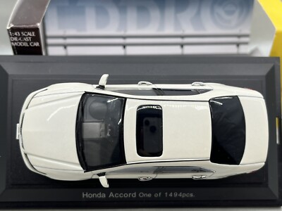 🇺🇦 1:43 Honda Accord 2002 7th White Ebbro 1/43 CL7 | eBay