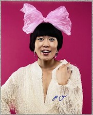 Comedian Atsuko Okatsuka Signed In Person 8x10 Photo Authentic, Chelsea Handler