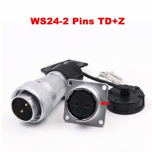WS24 TD+Z Aviation Plugs Square Sockets Waterproof Cable Connectors 2 3~19 Pins - Picture 17 of 41