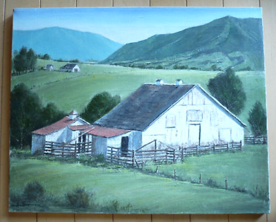 AL STETTER, LISTED DISNEY CALIFORNIA CALIF BARN SAN LUIS OBISPO, BARNS LANDSCAPE