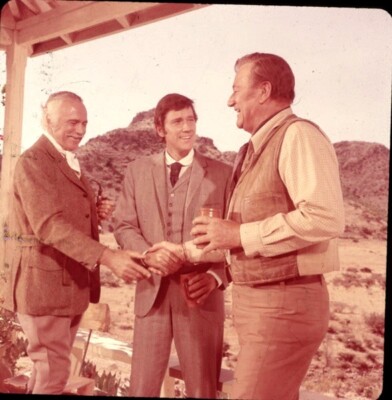 Chisum John Wayne Andrew Prine Patric Knowles Original Transparency Stamped 1970