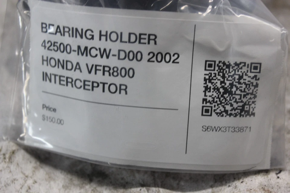 SOPORTE RODAMIENTO 42500-MCW-D00 2002 HONDA VFR800 INTERCEPTOR Foto 2 de 4