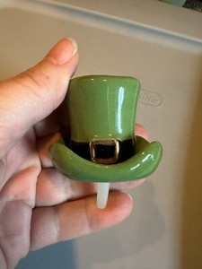 Nora Fleming Mini Spot O' Irish St. Patty Hat A87