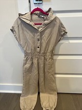 Zara Girls Short Sleeve Jumpsuit Size 7
