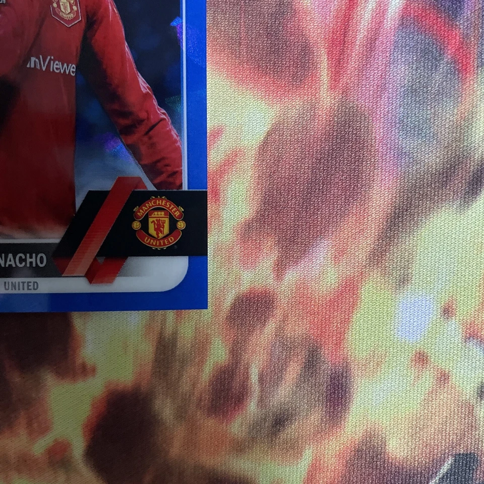 2022-23 Topps Chrome Sapphire UEFA Alejandro Garnacho Image Variation RC - Image 4 of 4