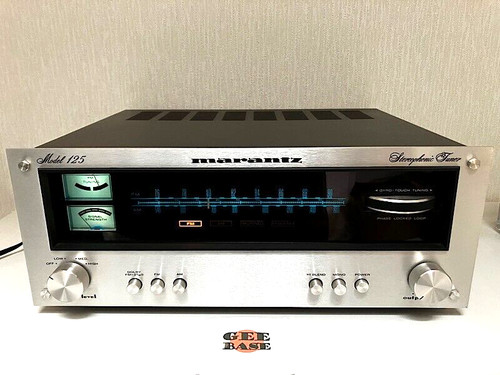 MARANTZ MODEL 125 AM/FM STEREO TUNER VINTAGE Confirmed Operation Free Shipping