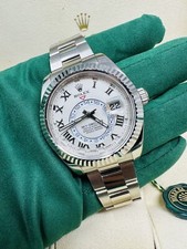 Rolex Sky Dweller 42MM White Gold Ivory Roman Dial 326939