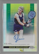 2024 Topps Chrome Tennis Genie Bouchard Auto #TCA-GBD Refractor #/499