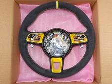 PORSCHE 2017 -  19 991.2 GT 3 RS ALCANTARA  GT STEERING WHEEL YELLOW TOP STITCH 