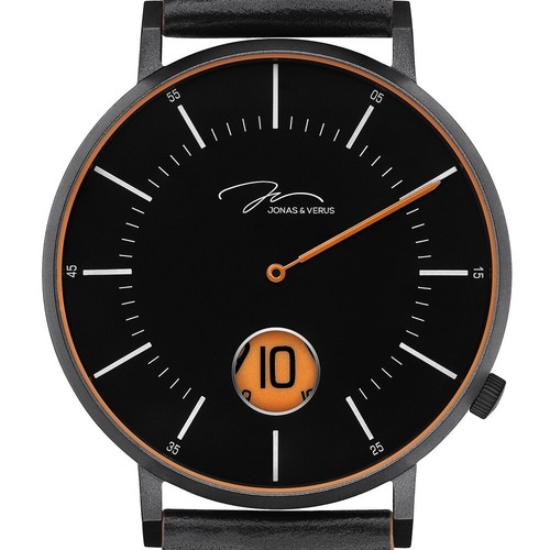 Jonas & Verus Fashion Leather Watch - Unique Single-hand Timepiece - Gift idea - Picture 5 of 11