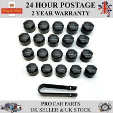 Wheel Nut Cover Set 16x Normal 4x Locking For Seat Ateca Tarraco 4M0601173