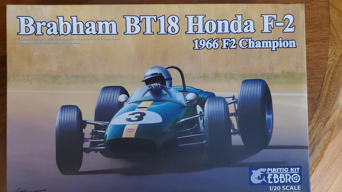 Maquette EBBRO 1/20 - Honda Brabham BT18 Team 1966 - KIT De Collection