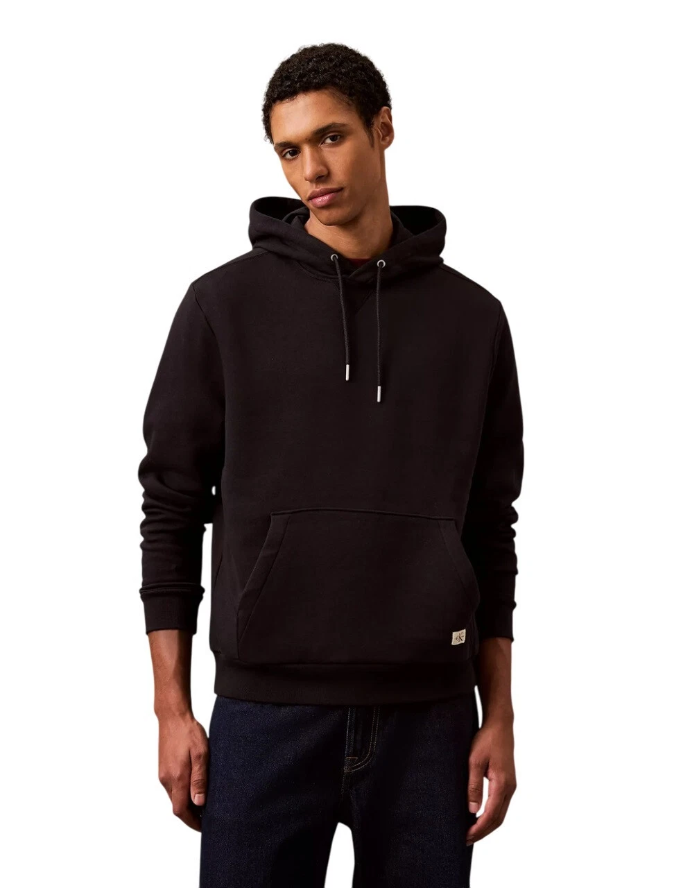 Calvin Klein Men's Monogram Logo Patch Fleece Hoodie - 40EM221
Opens in a new window or tab