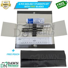 6 Pcs Minor Surgery Biology Medical Student Dissecting Tool Kit German Grade