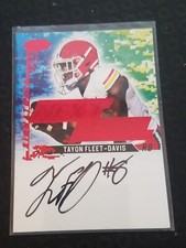2022 Sage Next Level Signatures Red NLS-TFD Tayon Fleet-Davis