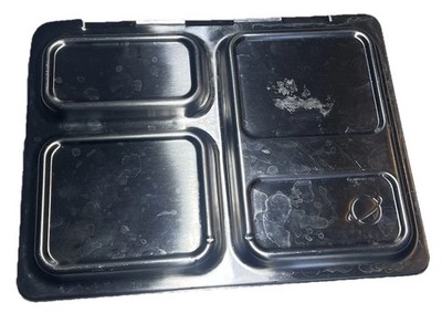 PlanetBox Launch Lunchbox Stainless Steel 3 Compartment (Damage/Missing)