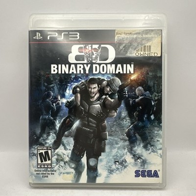 Binary Domain PlayStation 3 PS3 Game & Case SEGA