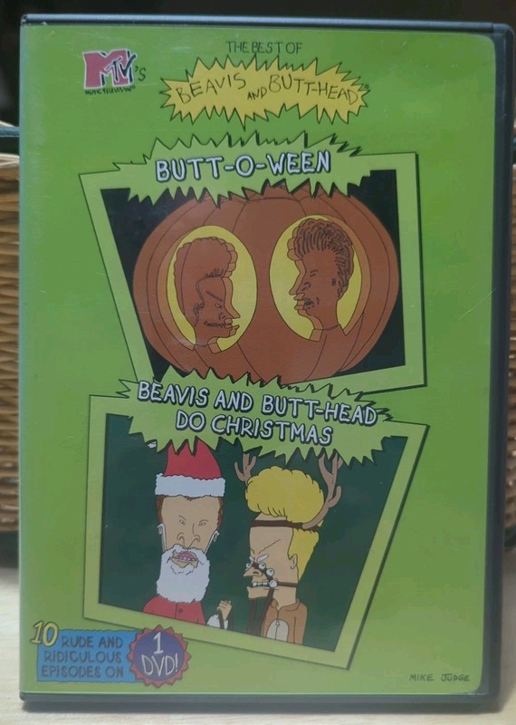 MTV's The Best of Beavis and Butt-Head: Butt-O-Ween/B&B Do Christmas (DVD, 2002)